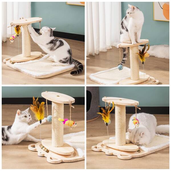 Wooden Cat Toys